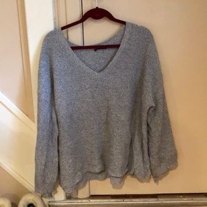 Gray American Eagle Sweater
